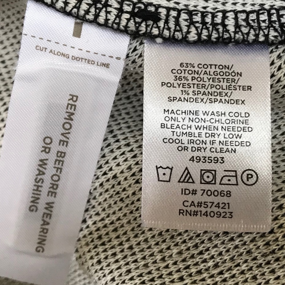 LOFT Gray Winter Cotton Boucle Circle Skirt Size Medium NEW WITH TAGS - Picture 7 of 8